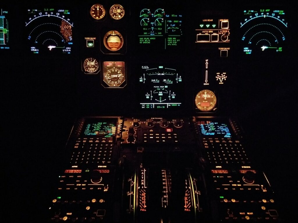 Airplane Control Panel