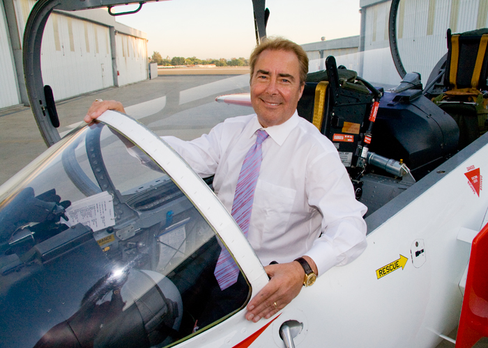 Patrick Bailey of Bailey & Partners Law Firm in Airplane